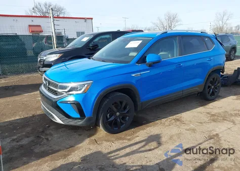 2022 Volkswagen Taos 1.5T Sel from USA, damaged, VIN 3VV1X7B29NM011933